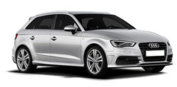 Audi A3 Sportback Biludlejning