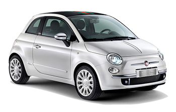 Fiat 500 cabriolet Biludlejning