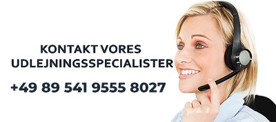 Kontakt vores udlejningsspecialister 