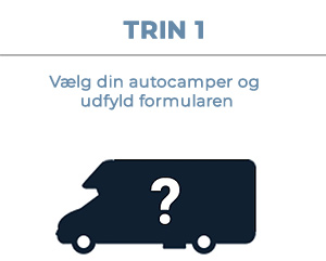 Autocamper leje trin 1