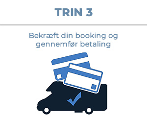 Autocamper leje trin 3