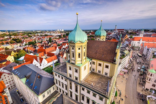 Road trip Augsburg, Tyskland