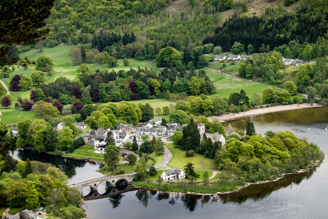 Road trip in Ballinluig