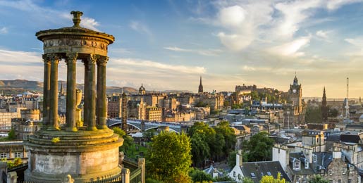 Autocamper leje i Edinburgh