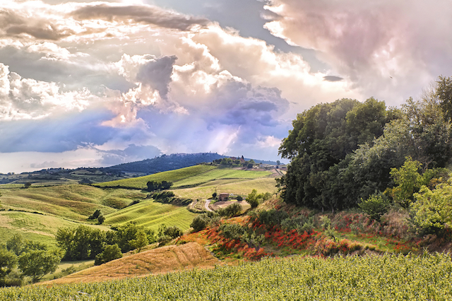 Road trip Poppi, Italien