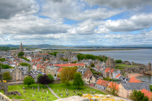 Road trip St. Andrews, Skotland