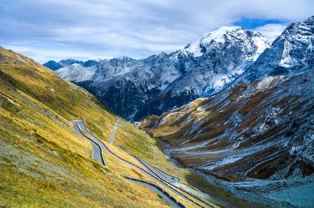 Roadtrip ved Stelvio-passet