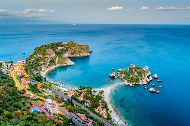 Road trip Taormina, Italien